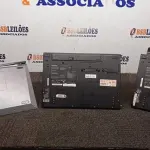 03 NOTEBOOKS MARCA MARCAS DIVERSAS PARA RETIRADA DE PEÇAS. (NO ESTADO) ATENÇÃO! FAZER A VISITAÇÃO ANTES DE ARREMATAR, NÃO SABEMOS SE FUNCIONA, LEILÃO NÃO TEM GARANTIA E NEM DEVOLUÇÃO, SUJEITO A POSSÍVEIS AVARIAS VISÍVEIS/OCULTAS E/OU AUSÊNCIA DE COMPONENTES.