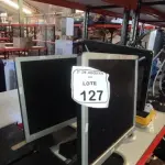 03 MONITORES MODELO COMPAQ LA1951G MARCA HP. (NO ESTADO) ATENÇÃO! FAZER A VISITAÇÃO ANTES DE ARREMATAR, NÃO SABEMOS SE FUNCIONA, LEILÃO NÃO TEM GARANTIA E NEM DEVOLUÇÃO, SUJEITO A POSSÍVEIS AVARIAS VISÍVEIS/OCULTAS E/OU AUSÊNCIA DE COMPONENTES.