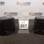 02 IMPRESSORAS TÉRMICAS. (NO ESTADO) ATENÇÃO! FAZER A VISITAÇÃO ANTES DE ARREMATAR, NÃO SABEMOS SE FUNCIONA, LEILÃO NÃO TEM GARANTIA E NEM DEVOLUÇÃO, SUJEITO A POSSÍVEIS AVARIAS VISÍVEIS/OCULTAS E/OU AUSÊNCIA DE COMPONENTES.