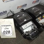 02 IMPRESSORAS TÉRMICAS. (NO ESTADO) ATENÇÃO! FAZER A VISITAÇÃO ANTES DE ARREMATAR, NÃO SABEMOS SE FUNCIONA, LEILÃO NÃO TEM GARANTIA E NEM DEVOLUÇÃO, SUJEITO A POSSÍVEIS AVARIAS VISÍVEIS/OCULTAS E/OU AUSÊNCIA DE COMPONENTES.