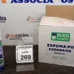 12 UNIDADES DE ESPUMA PU EXPANSIVA MULTIUSO DE 500ML CADA MARCA EIXO NOBRE. (NO ESTADO) ATENÇÃO! FAZER A VISITAÇÃO ANTES DE ARREMATAR, NÃO SABEMOS SE FUNCIONA, LEILÃO NÃO TEM GARANTIA E NEM DEVOLUÇÃO, SUJEITO A POSSÍVEIS AVARIAS VISÍVEIS/OCULTAS E/OU AUSÊNCIA DE COMPONENTES.