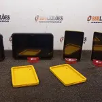 04 TABLETS SEM FONTE. (NO ESTADO) ATENÇÃO! FAZER A VISITAÇÃO ANTES DE ARREMATAR, NÃO SABEMOS SE FUNCIONA, LEILÃO NÃO TEM GARANTIA E NEM DEVOLUÇÃO, SUJEITO A POSSÍVEIS AVARIAS VISÍVEIS/OCULTAS E/OU AUSÊNCIA DE COMPONENTES.