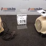 02 ASPIRADORES CIRÚRGICOS INCOMPLETOS. (NO ESTADO) ATENÇÃO! FAZER A VISITAÇÃO ANTES DE ARREMATAR, NÃO SABEMOS SE FUNCIONA, LEILÃO NÃO TEM GARANTIA E NEM DEVOLUÇÃO, SUJEITO A POSSÍVEIS AVARIAS VISÍVEIS/OCULTAS E/OU AUSÊNCIA DE COMPONENTES.