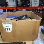 03 TERMINAIS DE CONSULTA, 02 SCANNERS E VÁRIOS LEITORES DE CÓDIGO DE BARRAS DE MODELOS DIVERSOS. (NO ESTADO) ATENÇÃO! FAZER A VISITAÇÃO ANTES DE ARREMATAR, NÃO SABEMOS SE FUNCIONA, LEILÃO NÃO TEM GARANTIA E NEM DEVOLUÇÃO, SUJEITO A POSSÍVEIS AVARIAS VISÍVEIS/OCULTAS E/OU AUSÊNCIA DE COMPONENTES.