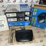 05 ROUTERS DE BANDA LARGA MARCA CISCO. (NO ESTADO) ATENÇÃO! FAZER A VISITAÇÃO ANTES DE ARREMATAR, NÃO SABEMOS SE FUNCIONA, LEILÃO NÃO TEM GARANTIA E NEM DEVOLUÇÃO, SUJEITO A POSSÍVEIS AVARIAS VISÍVEIS/OCULTAS E/OU AUSÊNCIA DE COMPONENTES.