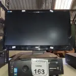 01 MONITOR MARCA AOC E 01 CPU MARCA ITAUTEC. (NO ESTADO) ATENÇÃO! FAZER A VISITAÇÃO ANTES DE ARREMATAR, NÃO SABEMOS SE FUNCIONA, LEILÃO NÃO TEM GARANTIA E NEM DEVOLUÇÃO, SUJEITO A POSSÍVEIS AVARIAS VISÍVEIS/OCULTAS E/OU AUSÊNCIA DE COMPONENTES.