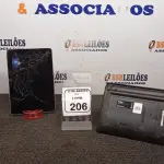 01 NETBOOK E 03 TABLETS DE MARCAS E MODELOS DIVERSOS PARA RETIRADA DE PEÇAS. (NO ESTADO) ATENÇÃO! FAZER A VISITAÇÃO ANTES DE ARREMATAR, NÃO SABEMOS SE FUNCIONA, LEILÃO NÃO TEM GARANTIA E NEM DEVOLUÇÃO, SUJEITO A POSSÍVEIS AVARIAS VISÍVEIS/OCULTAS E/OU AUSÊNCIA DE COMPONENTES.