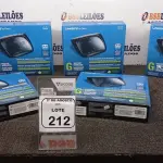 05 ROUTERS DE BANDA LARGA MARCA CISCO. (NO ESTADO) ATENÇÃO! FAZER A VISITAÇÃO ANTES DE ARREMATAR, NÃO SABEMOS SE FUNCIONA, LEILÃO NÃO TEM GARANTIA E NEM DEVOLUÇÃO, SUJEITO A POSSÍVEIS AVARIAS VISÍVEIS/OCULTAS E/OU AUSÊNCIA DE COMPONENTES.