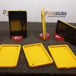 04 TABLETS SEM FONTES. (NO ESTADO) ATENÇÃO! FAZER A VISITAÇÃO ANTES DE ARREMATAR, NÃO SABEMOS SE FUNCIONA, LEILÃO NÃO TEM GARANTIA E NEM DEVOLUÇÃO, SUJEITO A POSSÍVEIS AVARIAS VISÍVEIS/OCULTAS E/OU AUSÊNCIA DE COMPONENTES.