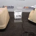 02 ASPIRADORES CIRÚRGICOS INCOMPLETOS. (NO ESTADO) ATENÇÃO! FAZER A VISITAÇÃO ANTES DE ARREMATAR, NÃO SABEMOS SE FUNCIONA, LEILÃO NÃO TEM GARANTIA E NEM DEVOLUÇÃO, SUJEITO A POSSÍVEIS AVARIAS VISÍVEIS/OCULTAS E/OU AUSÊNCIA DE COMPONENTES.