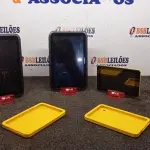 04 TABLETS SEM FONTE. (NO ESTADO) ATENÇÃO! FAZER A VISITAÇÃO ANTES DE ARREMATAR, NÃO SABEMOS SE FUNCIONA, LEILÃO NÃO TEM GARANTIA E NEM DEVOLUÇÃO, SUJEITO A POSSÍVEIS AVARIAS VISÍVEIS/OCULTAS E/OU AUSÊNCIA DE COMPONENTES.