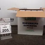 12 UNIDADES DE ESPUMA PU EXPANSIVA MULTIUSO DE 500ML CADA MARCA EIXO NOBRE. (NO ESTADO) ATENÇÃO! FAZER A VISITAÇÃO ANTES DE ARREMATAR, NÃO SABEMOS SE FUNCIONA, LEILÃO NÃO TEM GARANTIA E NEM DEVOLUÇÃO, SUJEITO A POSSÍVEIS AVARIAS VISÍVEIS/OCULTAS E/OU AUSÊNCIA DE COMPONENTES.