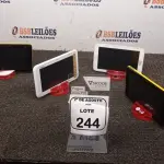 06 TABLETS DE MARCAS E MODELOS DIVERSOS SEM FONTE. (NO ESTADO) ATENÇÃO! FAZER A VISITAÇÃO ANTES DE ARREMATAR, NÃO SABEMOS SE FUNCIONA, LEILÃO NÃO TEM GARANTIA E NEM DEVOLUÇÃO, SUJEITO A POSSÍVEIS AVARIAS VISÍVEIS/OCULTAS E/OU AUSÊNCIA DE COMPONENTES.