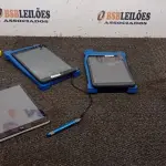 04 TABLETS DE MARCAS E MODELOS DIVERSOS SEM FONTE. (NO ESTADO) ATENÇÃO! FAZER A VISITAÇÃO ANTES DE ARREMATAR, NÃO SABEMOS SE FUNCIONA, LEILÃO NÃO TEM GARANTIA E NEM DEVOLUÇÃO, SUJEITO A POSSÍVEIS AVARIAS VISÍVEIS/OCULTAS E/OU AUSÊNCIA DE COMPONENTES.