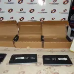 03 CELULARES MARCA QUANTUM. (NO ESTADO) ATENÇÃO! FAZER A VISITAÇÃO ANTES DE ARREMATAR, NÃO SABEMOS SE FUNCIONA, LEILÃO NÃO TEM GARANTIA E NEM DEVOLUÇÃO, SUJEITO A POSSÍVEIS AVARIAS VISÍVEIS/OCULTAS E/OU AUSÊNCIA DE COMPONENTES.