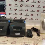 02 IMPRESSORAS TÉRMICAS. (NO ESTADO) ATENÇÃO! FAZER A VISITAÇÃO ANTES DE ARREMATAR, NÃO SABEMOS SE FUNCIONA, LEILÃO NÃO TEM GARANTIA E NEM DEVOLUÇÃO, SUJEITO A POSSÍVEIS AVARIAS VISÍVEIS/OCULTAS E/OU AUSÊNCIA DE COMPONENTES.