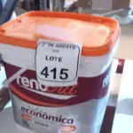 01 BALDE DE TINTA ECONÔMICA 16L NA COR BRANCO NEVE MARCA RENOCRIL. (NO ESTADO) ATENÇÃO! FAZER A VISITAÇÃO ANTES DE ARREMATAR, NÃO SABEMOS SE FUNCIONA, LEILÃO NÃO TEM GARANTIA E NEM DEVOLUÇÃO, SUJEITO A POSSÍVEIS AVARIAS VISÍVEIS/OCULTAS E/OU AUSÊNCIA DE COMPONENTES.