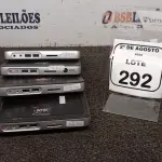 04 MINIS COMPUTADORES TERMINAIS MARCA WYSE. (NO ESTADO) ATENÇÃO! FAZER A VISITAÇÃO ANTES DE ARREMATAR, NÃO SABEMOS SE FUNCIONA, LEILÃO NÃO TEM GARANTIA E NEM DEVOLUÇÃO, SUJEITO A POSSÍVEIS AVARIAS VISÍVEIS/OCULTAS E/OU AUSÊNCIA DE COMPONENTES.