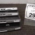 04 MINIS COMPUTADORES  TERMINAIS MARCA WYSE. (NO ESTADO) ATENÇÃO! FAZER A VISITAÇÃO ANTES DE ARREMATAR, NÃO SABEMOS SE FUNCIONA, LEILÃO NÃO TEM GARANTIA E NEM DEVOLUÇÃO, SUJEITO A POSSÍVEIS AVARIAS VISÍVEIS/OCULTAS E/OU AUSÊNCIA DE COMPONENTES.