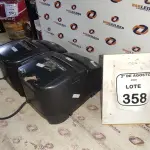 02 IMPRESSORAS TÉRMICAS. (NO ESTADO) ATENÇÃO! FAZER A VISITAÇÃO ANTES DE ARREMATAR, NÃO SABEMOS SE FUNCIONA, LEILÃO NÃO TEM GARANTIA E NEM DEVOLUÇÃO, SUJEITO A POSSÍVEIS AVARIAS VISÍVEIS/OCULTAS E/OU AUSÊNCIA DE COMPONENTES.