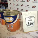 01 LATA DE ADESIVO DE CONTATO 2,80KG MARCA MAZA. (NO ESTADO) ATENÇÃO! FAZER A VISITAÇÃO ANTES DE ARREMATAR, NÃO SABEMOS SE FUNCIONA, LEILÃO NÃO TEM GARANTIA E NEM DEVOLUÇÃO, SUJEITO A POSSÍVEIS AVARIAS VISÍVEIS/OCULTAS E/OU AUSÊNCIA DE COMPONENTES.