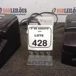 02 IMPRESSORAS TÉRMICAS. (NO ESTADO) ATENÇÃO! FAZER A VISITAÇÃO ANTES DE ARREMATAR, NÃO SABEMOS SE FUNCIONA, LEILÃO NÃO TEM GARANTIA E NEM DEVOLUÇÃO, SUJEITO A POSSÍVEIS AVARIAS VISÍVEIS/OCULTAS E/OU AUSÊNCIA DE COMPONENTES.
