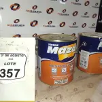 01 LATA DE ADESIVO DE CONTATO 2,80KG MARCA MAZA. (NO ESTADO) ATENÇÃO! FAZER A VISITAÇÃO ANTES DE ARREMATAR, NÃO SABEMOS SE FUNCIONA, LEILÃO NÃO TEM GARANTIA E NEM DEVOLUÇÃO, SUJEITO A POSSÍVEIS AVARIAS VISÍVEIS/OCULTAS E/OU AUSÊNCIA DE COMPONENTES.