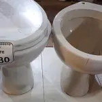 02 VASOS SANITÁRIOS. (NO ESTADO) ATENÇÃO! FAZER A VISITAÇÃO ANTES DE ARREMATAR, NÃO SABEMOS SE FUNCIONA, LEILÃO NÃO TEM GARANTIA E NEM DEVOLUÇÃO, SUJEITO A POSSÍVEIS AVARIAS VISÍVEIS/OCULTAS E/OU AUSÊNCIA DE COMPONENTES.