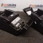 02 IMPRESSORAS TÉRMICAS. (NO ESTADO) ATENÇÃO! FAZER A VISITAÇÃO ANTES DE ARREMATAR, NÃO SABEMOS SE FUNCIONA, LEILÃO NÃO TEM GARANTIA E NEM DEVOLUÇÃO, SUJEITO A POSSÍVEIS AVARIAS VISÍVEIS/OCULTAS E/OU AUSÊNCIA DE COMPONENTES.