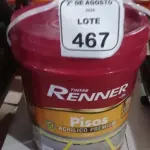 01 BALDE DE TINTA DE PISOS ACRÍLICA NA COR VERMELHO SEGURANÇA FOSCO DE 18L MARCA RENNER. (NO ESTADO) ATENÇÃO! FAZER A VISITAÇÃO ANTES DE ARREMATAR, NÃO SABEMOS SE FUNCIONA, LEILÃO NÃO TEM GARANTIA E NEM DEVOLUÇÃO, SUJEITO A POSSÍVEIS AVARIAS VISÍVEIS/OCULTAS E/OU AUSÊNCIA DE COMPONENTES.