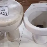 02 VASOS SANITÁRIOS. (NO ESTADO) ATENÇÃO! FAZER A VISITAÇÃO ANTES DE ARREMATAR, NÃO SABEMOS SE FUNCIONA, LEILÃO NÃO TEM GARANTIA E NEM DEVOLUÇÃO, SUJEITO A POSSÍVEIS AVARIAS VISÍVEIS/OCULTAS E/OU AUSÊNCIA DE COMPONENTES.
