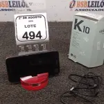 01 CELULAR MODELO K10 MARCA LG. (NO ESTADO) ATENÇÃO! FAZER A VISITAÇÃO ANTES DE ARREMATAR, NÃO SABEMOS SE FUNCIONA, LEILÃO NÃO TEM GARANTIA E NEM DEVOLUÇÃO, SUJEITO A POSSÍVEIS AVARIAS VISÍVEIS/OCULTAS E/OU AUSÊNCIA DE COMPONENTES.