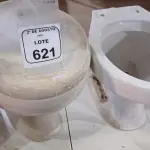 02 VASOS SANITÁRIOS. (NO ESTADO) ATENÇÃO! FAZER A VISITAÇÃO ANTES DE ARREMATAR, NÃO SABEMOS SE FUNCIONA, LEILÃO NÃO TEM GARANTIA E NEM DEVOLUÇÃO, SUJEITO A POSSÍVEIS AVARIAS VISÍVEIS/OCULTAS E/OU AUSÊNCIA DE COMPONENTES.
