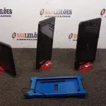 04 TABLETS DE MARCAS E MODELOS DIVERSOS. (NO ESTADO) ATENÇÃO! FAZER A VISITAÇÃO ANTES DE ARREMATAR, NÃO SABEMOS SE FUNCIONA, LEILÃO NÃO TEM GARANTIA E NEM DEVOLUÇÃO, SUJEITO A POSSÍVEIS AVARIAS VISÍVEIS/OCULTAS E/OU AUSÊNCIA DE COMPONENTES.