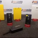 01 POWER BANK, 02 CELULARES E 03 TABLETS DE MARCAS E MODELOS DIVERSOS. (NO ESTADO) ATENÇÃO! FAZER A VISITAÇÃO ANTES DE ARREMATAR, NÃO SABEMOS SE FUNCIONA, LEILÃO NÃO TEM GARANTIA E NEM DEVOLUÇÃO, SUJEITO A POSSÍVEIS AVARIAS VISÍVEIS/OCULTAS E/OU AUSÊNCIA DE COMPONENTES.