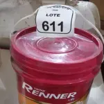 01 BALDE DE TINTA DE PISOS ACRÍLICA NA COR VERMELHO SEGURANÇA FOSCO DE 18L MARCA RENNER. (NO ESTADO) ATENÇÃO! FAZER A VISITAÇÃO ANTES DE ARREMATAR, NÃO SABEMOS SE FUNCIONA, LEILÃO NÃO TEM GARANTIA E NEM DEVOLUÇÃO, SUJEITO A POSSÍVEIS AVARIAS VISÍVEIS/OCULTAS E/OU AUSÊNCIA DE COMPONENTES.