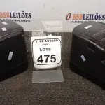 02 IMPRESSORAS TÉRMICAS. (NO ESTADO) ATENÇÃO! FAZER A VISITAÇÃO ANTES DE ARREMATAR, NÃO SABEMOS SE FUNCIONA, LEILÃO NÃO TEM GARANTIA E NEM DEVOLUÇÃO, SUJEITO A POSSÍVEIS AVARIAS VISÍVEIS/OCULTAS E/OU AUSÊNCIA DE COMPONENTES.