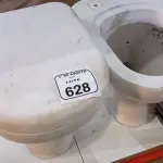 02 VASOS SANITÁRIOS. (NO ESTADO) ATENÇÃO! FAZER A VISITAÇÃO ANTES DE ARREMATAR, NÃO SABEMOS SE FUNCIONA, LEILÃO NÃO TEM GARANTIA E NEM DEVOLUÇÃO, SUJEITO A POSSÍVEIS AVARIAS VISÍVEIS/OCULTAS E/OU AUSÊNCIA DE COMPONENTES.