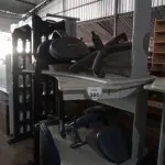 03 MESAS E 03 CADEIRAS DE ESCRITÓRIO GIRATÓRIAS. (NO ESTADO) ATENÇÃO! FAZER A VISITAÇÃO ANTES DE ARREMATAR, NÃO SABEMOS SE FUNCIONA, LEILÃO NÃO TEM GARANTIA E NEM DEVOLUÇÃO, SUJEITO A POSSÍVEIS AVARIAS VISÍVEIS/OCULTAS E/OU AUSÊNCIA DE COMPONENTES.