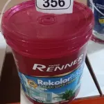 01 BALDE DE TINTA ACRÍLICA SUPER PREMIUM NA COR BASE INTENSA SEMIBRILHO DE 16L MARCA RENNER. (NO ESTADO) ATENÇÃO! FAZER A VISITAÇÃO ANTES DE ARREMATAR, NÃO SABEMOS SE FUNCIONA, LEILÃO NÃO TEM GARANTIA E NEM DEVOLUÇÃO, SUJEITO A POSSÍVEIS AVARIAS VISÍVEIS/OCULTAS E/OU AUSÊNCIA DE COMPONENTES.