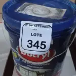 01 BALDE DE TINTA ACRÍLICA STANDARD NA COR MELÃO ROSA FOSCO DE 16L MARCA DUCRYL. (NO ESTADO) ATENÇÃO! FAZER A VISITAÇÃO ANTES DE ARREMATAR, NÃO SABEMOS SE FUNCIONA, LEILÃO NÃO TEM GARANTIA E NEM DEVOLUÇÃO, SUJEITO A POSSÍVEIS AVARIAS VISÍVEIS/OCULTAS E/OU AUSÊNCIA DE COMPONENTES.