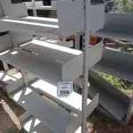 01 ESTANTE DE FERRO. (NO ESTADO) ATENÇÃO! FAZER A VISITAÇÃO ANTES DE ARREMATAR, NÃO SABEMOS SE FUNCIONA, LEILÃO NÃO TEM GARANTIA E NEM DEVOLUÇÃO, SUJEITO A POSSÍVEIS AVARIAS VISÍVEIS/OCULTAS E/OU AUSÊNCIA DE COMPONENTES.