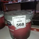 01 BALDE DE TINTA PVA NA COR CINZA LONDRES DE 16L MARCA MISTERLAR. (NO ESTADO) ATENÇÃO! FAZER A VISITAÇÃO ANTES DE ARREMATAR, NÃO SABEMOS SE FUNCIONA, LEILÃO NÃO TEM GARANTIA E NEM DEVOLUÇÃO, SUJEITO A POSSÍVEIS AVARIAS VISÍVEIS/OCULTAS E/OU AUSÊNCIA DE COMPONENTES.