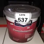 01 BALDE DE TINTA PVA NA COR BRANCA DE 14L MARCA MISTERLAR. (NO ESTADO) ATENÇÃO! FAZER A VISITAÇÃO ANTES DE ARREMATAR, NÃO SABEMOS SE FUNCIONA, LEILÃO NÃO TEM GARANTIA E NEM DEVOLUÇÃO, SUJEITO A POSSÍVEIS AVARIAS VISÍVEIS/OCULTAS E/OU AUSÊNCIA DE COMPONENTES.