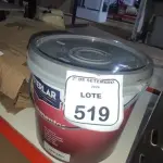 01 BALDE DE TINTA PVA NA COR BRANCA DE 14L MARCA MISTERLAR. (NO ESTADO) ATENÇÃO! FAZER A VISITAÇÃO ANTES DE ARREMATAR, NÃO SABEMOS SE FUNCIONA, LEILÃO NÃO TEM GARANTIA E NEM DEVOLUÇÃO, SUJEITO A POSSÍVEIS AVARIAS VISÍVEIS/OCULTAS E/OU AUSÊNCIA DE COMPONENTES.