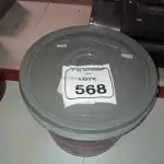 01 BALDE DE TINTA PVA NA COR CINZA LONDRES DE 16L MARCA MISTERLAR. (NO ESTADO) ATENÇÃO! FAZER A VISITAÇÃO ANTES DE ARREMATAR, NÃO SABEMOS SE FUNCIONA, LEILÃO NÃO TEM GARANTIA E NEM DEVOLUÇÃO, SUJEITO A POSSÍVEIS AVARIAS VISÍVEIS/OCULTAS E/OU AUSÊNCIA DE COMPONENTES.