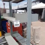 01 ESTANTE DE FERRO. (NO ESTADO) ATENÇÃO! FAZER A VISITAÇÃO ANTES DE ARREMATAR, NÃO SABEMOS SE FUNCIONA, LEILÃO NÃO TEM GARANTIA E NEM DEVOLUÇÃO, SUJEITO A POSSÍVEIS AVARIAS VISÍVEIS/OCULTAS E/OU AUSÊNCIA DE COMPONENTES.