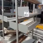 01 ESTANTE DE FERRO. (NO ESTADO) ATENÇÃO! FAZER A VISITAÇÃO ANTES DE ARREMATAR, NÃO SABEMOS SE FUNCIONA, LEILÃO NÃO TEM GARANTIA E NEM DEVOLUÇÃO, SUJEITO A POSSÍVEIS AVARIAS VISÍVEIS/OCULTAS E/OU AUSÊNCIA DE COMPONENTES.