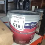 01 BALDE DE TINTA PVA NA COR BRANCA DE 14L MARCA MISTERLAR. (NO ESTADO) ATENÇÃO! FAZER A VISITAÇÃO ANTES DE ARREMATAR, NÃO SABEMOS SE FUNCIONA, LEILÃO NÃO TEM GARANTIA E NEM DEVOLUÇÃO, SUJEITO A POSSÍVEIS AVARIAS VISÍVEIS/OCULTAS E/OU AUSÊNCIA DE COMPONENTES.