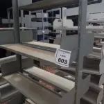 01 ESTANTE DE FERRO. (NO ESTADO) ATENÇÃO! FAZER A VISITAÇÃO ANTES DE ARREMATAR, NÃO SABEMOS SE FUNCIONA, LEILÃO NÃO TEM GARANTIA E NEM DEVOLUÇÃO, SUJEITO A POSSÍVEIS AVARIAS VISÍVEIS/OCULTAS E/OU AUSÊNCIA DE COMPONENTES.